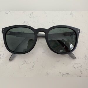 Nikon Sunglasses - NC1014S - Matte Black Frame and Green Polarized Lens